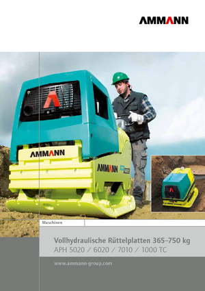 Виброплочи с обратен ход Ammann APH 5020