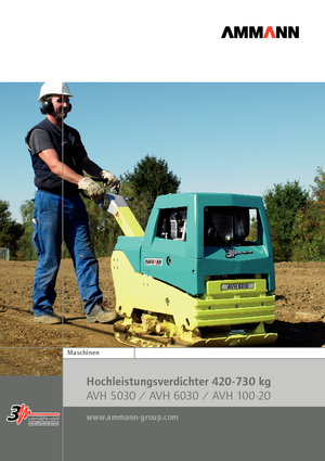Виброплочи с обратен ход Ammann AVH 100-20