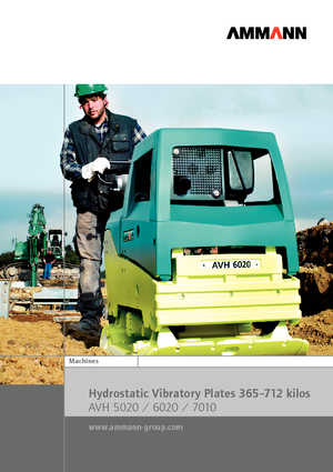 Виброплочи с обратен ход Ammann APH 5020