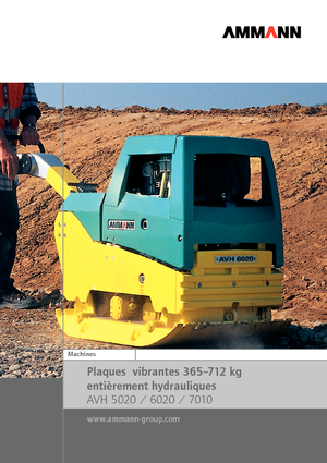 Виброплочи с обратен ход Ammann APH 5020