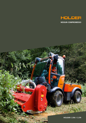 Общински многофункционални превозни средства на дизел Holder C 250