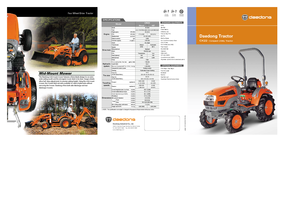 Общински многофункционални превозни средства на дизел Kioti CK 22 HST