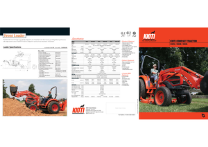 Общински многофункционални превозни средства на дизел Kioti CK 35