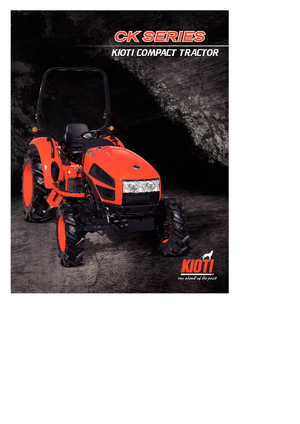 Общински многофункционални превозни средства на дизел Kioti CK 27