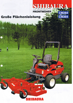 Общински многофункционални превозни средства на дизел Shibaura CM 364