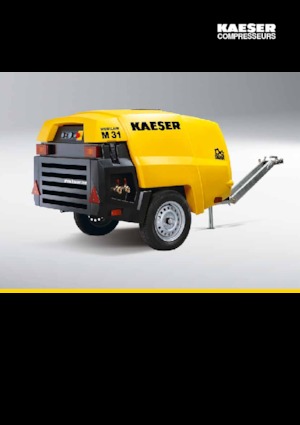 Преносими компресори за въздух - дизелови, електрически, бензинови Kaeser Mobilair M 27 PE G 6,5 kVA
