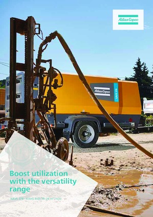 Преносими компресори за въздух - дизелови, електрически, бензинови Atlas Copco XAHS 408 CD