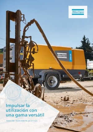 Преносими компресори за въздух - дизелови, електрически, бензинови Atlas Copco XAHS 408 CD