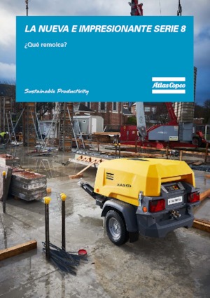 Преносими компресори за въздух - дизелови, електрически, бензинови Atlas Copco XAS 48 KdG 12 kVA