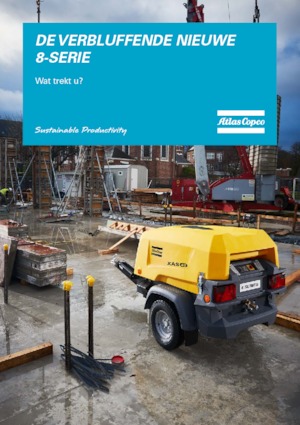 Преносими компресори за въздух - дизелови, електрически, бензинови Atlas Copco XAS 48 KdG 6 kVA