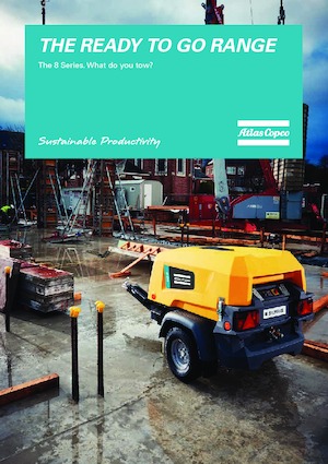 Преносими компресори за въздух - дизелови, електрически, бензинови Atlas Copco XAS 68 KdG 12 kVA