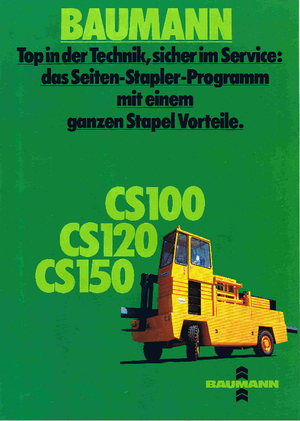 Дизелови странични товарачи Baumann CS 100/16/35