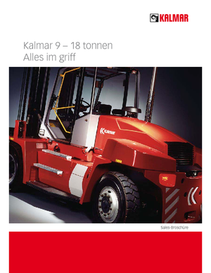 Челни вилични мотокари, дизелови Kalmar DCE 160-9