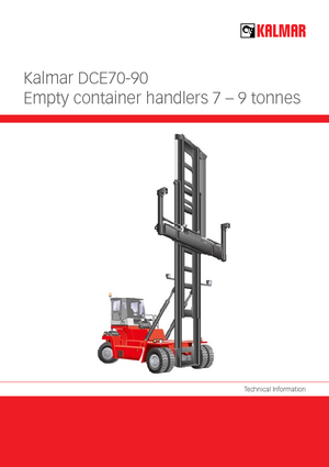 Челни вилични мотокари, дизелови Kalmar DCE 70-32 E3