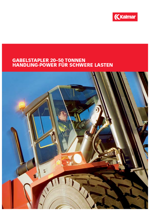 Челни вилични мотокари, дизелови Kalmar DCF 500-12