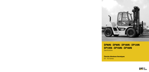 Челни вилични мотокари, дизелови Caterpillar DP150N