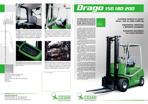 Челни вилични мотокари, дизелови Cesab Drago 150
