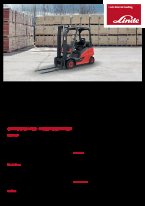 Челни мотокари, пропан-бутан Linde H50T EVO