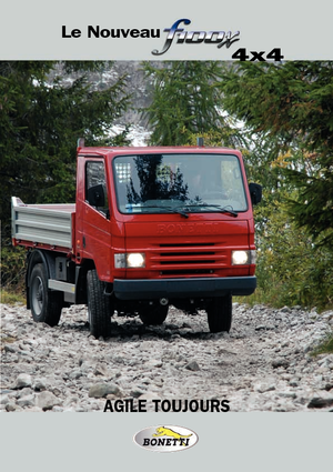 Общински многофункционални превозни средства на дизел Bonetti F 100 X