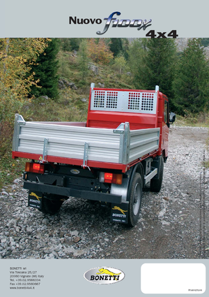 Общински многофункционални превозни средства на дизел Bonetti F 100 X