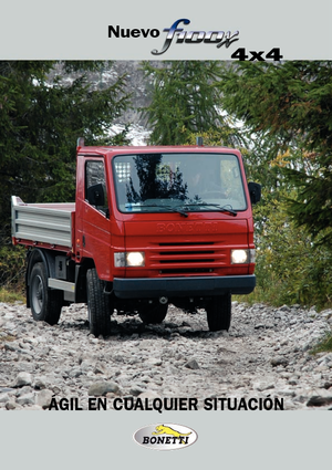 Общински многофункционални превозни средства на дизел Bonetti F 100 X