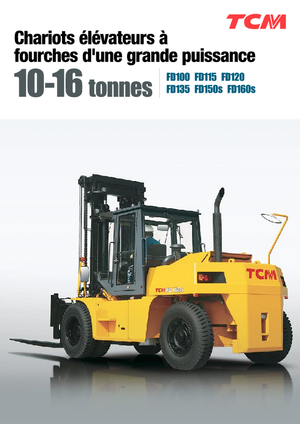 Високоповдигачи с висока проходимост TCM FD 115-4