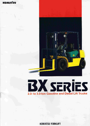 Челни вилични мотокари, дизелови Komatsu FD 25 T 12