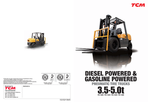 Челни вилични мотокари, дизелови TCM FD 35 T 2