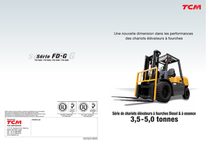 Челни вилични мотокари, дизелови TCM FD 35 T 2