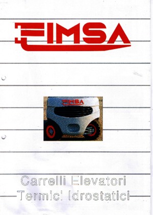 Челни вилични мотокари, дизелови Fimsa FD 25