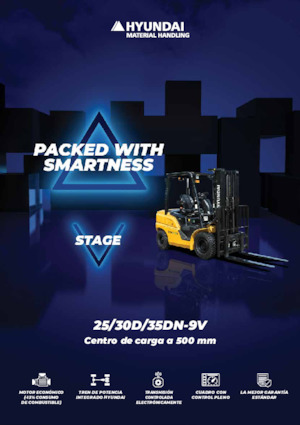 Челни вилични мотокари, дизелови Hyundai 35DN-9V