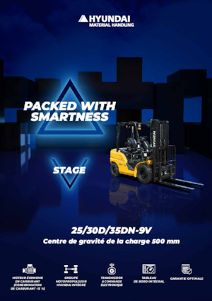 Челни вилични мотокари, дизелови Hyundai 35DN-9V