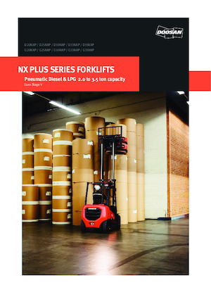 Челни вилични мотокари, дизелови Doosan D30NX Plus