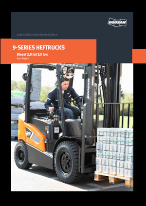 Челни вилични мотокари, дизелови Doosan D25S-9