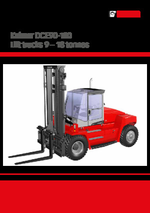 Челни вилични мотокари, дизелови Kalmar DCE 160-9