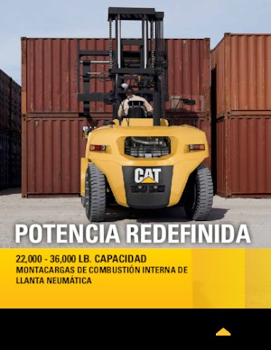 Челни вилични мотокари, дизелови Caterpillar DP100N2