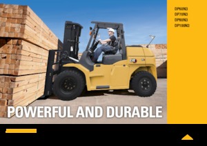Челни вилични мотокари, дизелови Caterpillar DP100N3