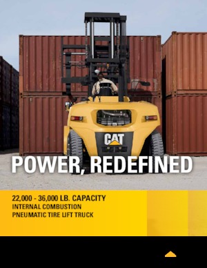 Челни вилични мотокари, дизелови Caterpillar DP150N2