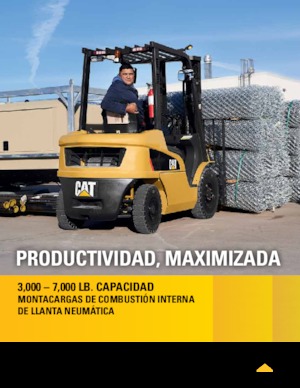 Челни вилични мотокари, дизелови Caterpillar DP33N