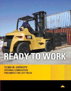 Челни вилични мотокари, дизелови Caterpillar DP70N1