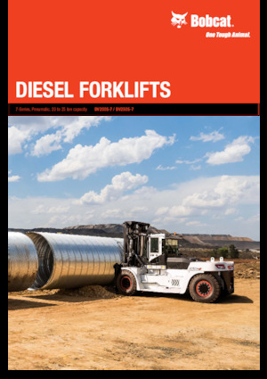 Челни вилични мотокари, дизелови Bobcat DV200S-7 