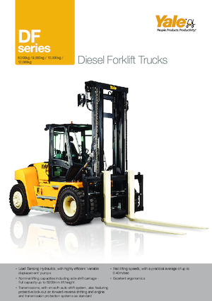 Челни вилични мотокари, дизелови Yale GDP100DF