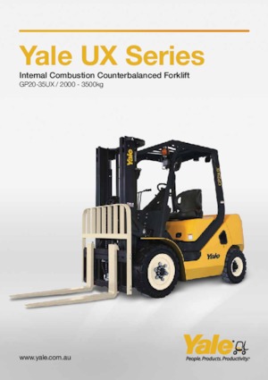Челни вилични мотокари, дизелови Yale GDP30UX