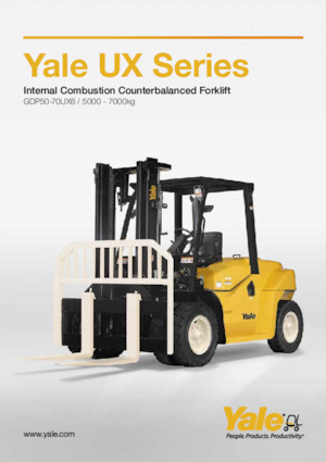 Челни вилични мотокари, дизелови Yale GDP50UX6