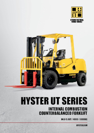 Челни вилични мотокари, дизелови Hyster H4.5UT 