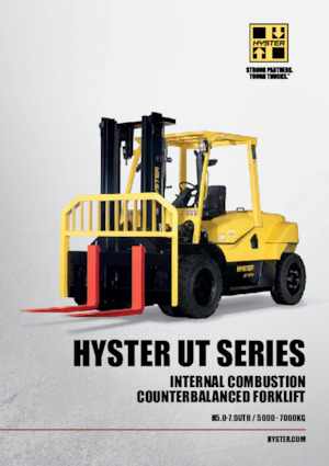 Челни вилични мотокари, дизелови Hyster H6.0UT6 