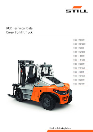 Челни вилични мотокари, дизелови Still RCD 160/1200