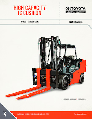 Челни вилични мотокари, дизелови Toyota THDC1800-36