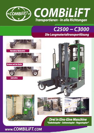 Електрически многопосочни мотокари Combi-Lift C 2500
