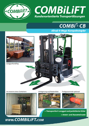 Дизелови многопосочни мотокари Combi-Lift CB 3000